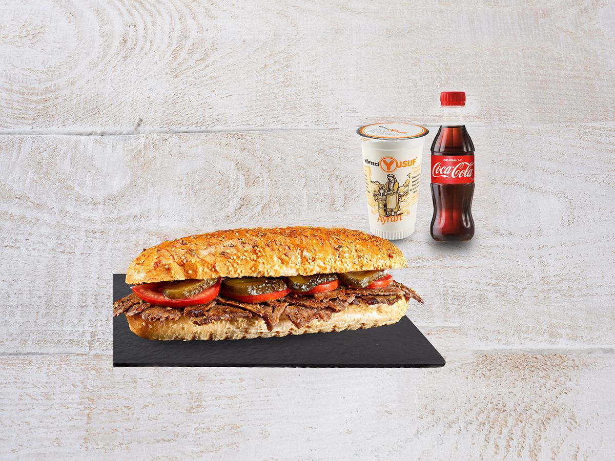 Tam Porsiyon Ekmek Arası Döner Menü