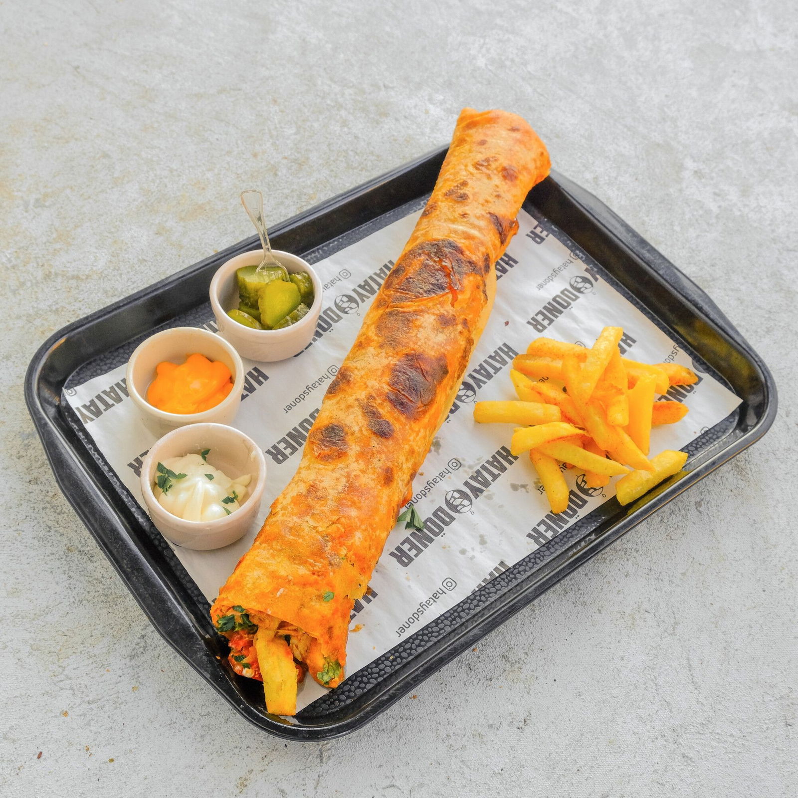 Mega Tavuk Döner Dürüm
