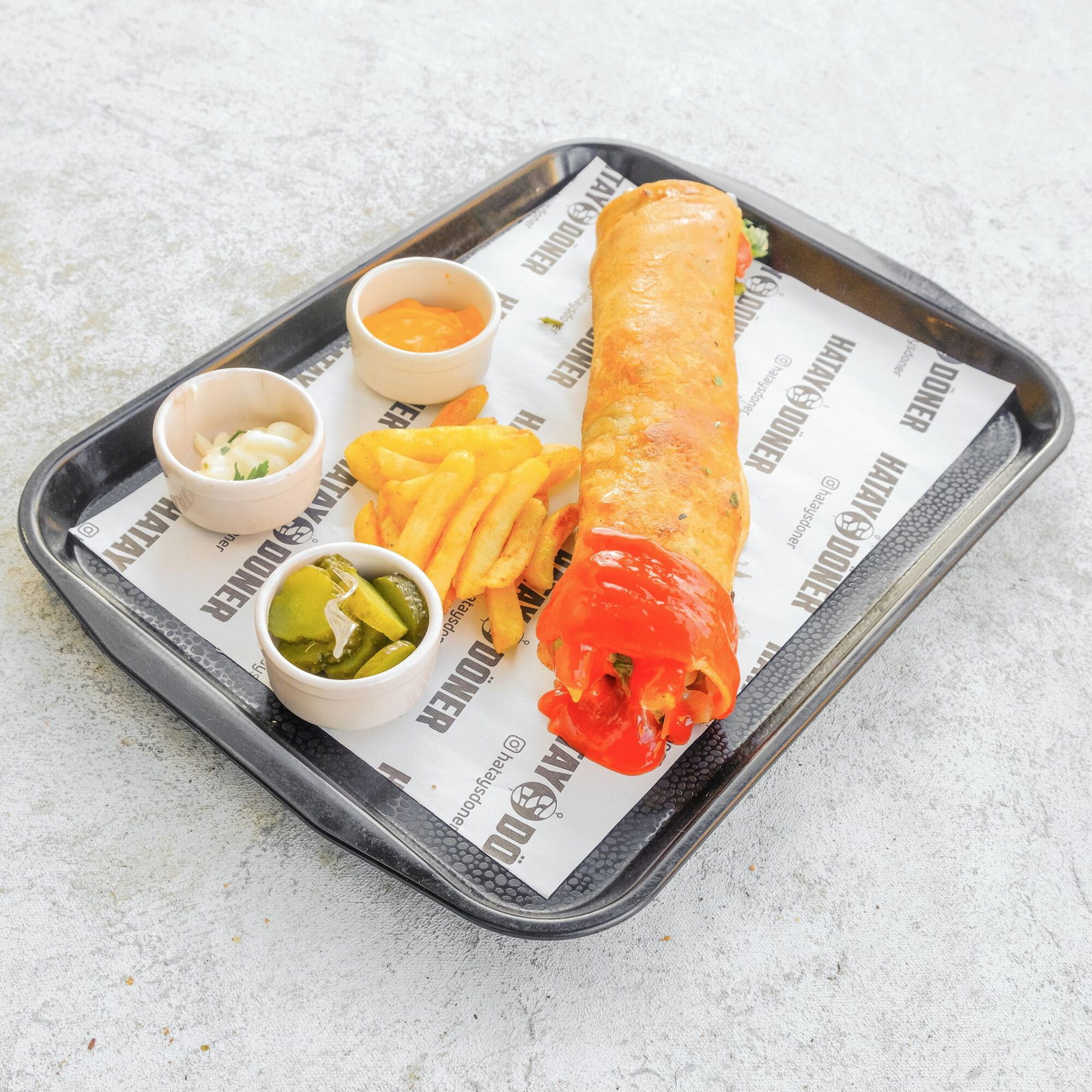 Hatays Acı Soslu Tavuk Döner