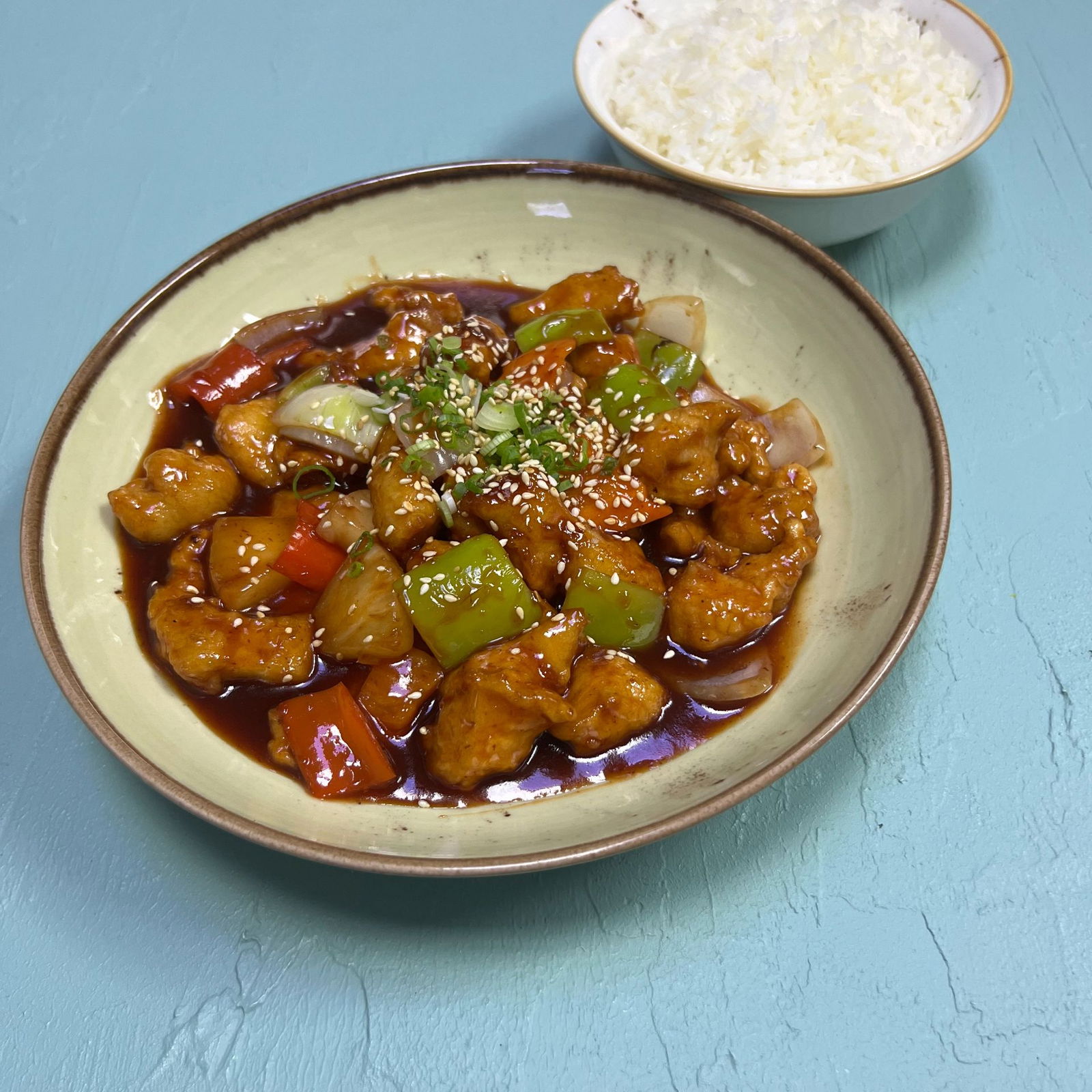 Tatlı Ekşi Soslu Tavuk