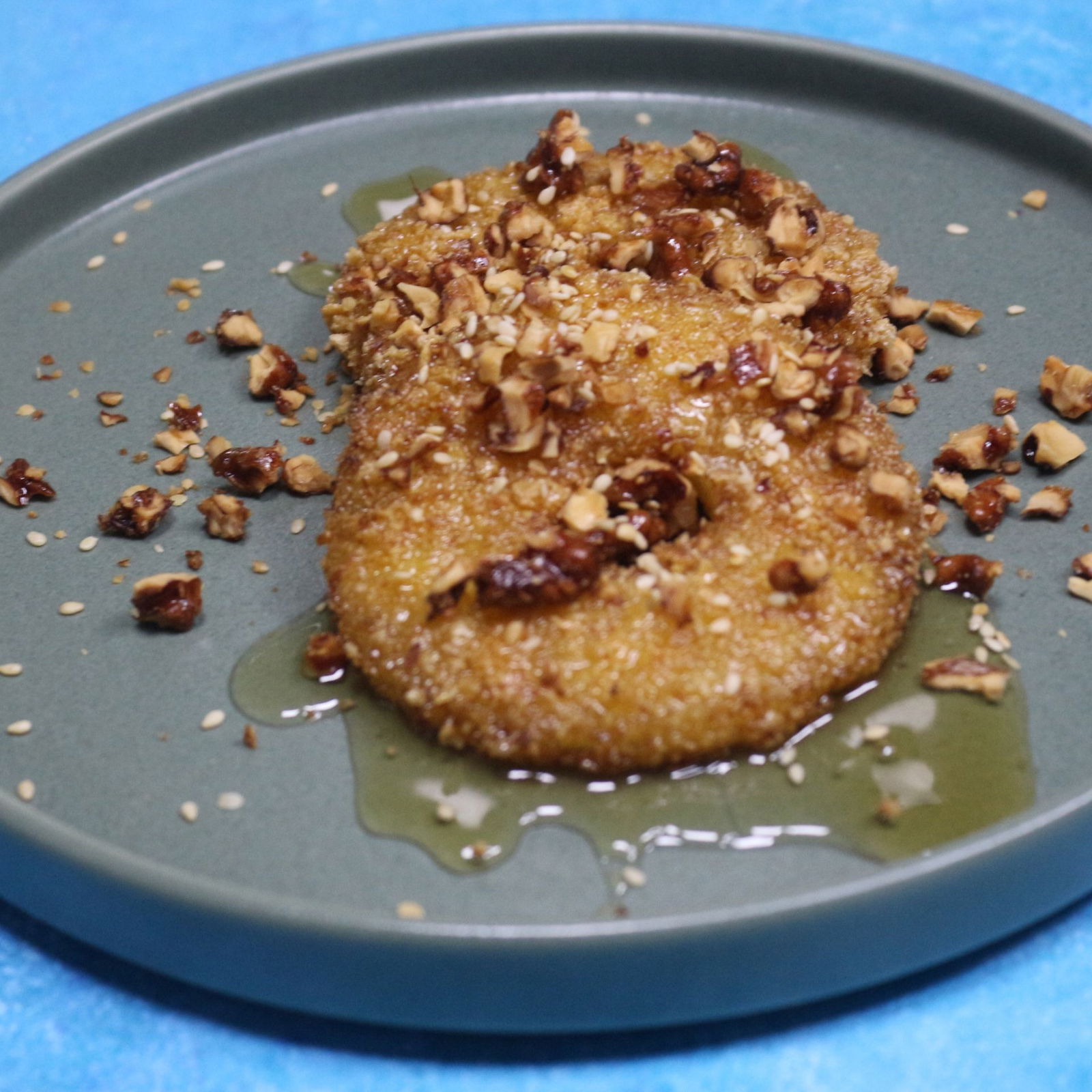 Kızarmış Ballı Ananas