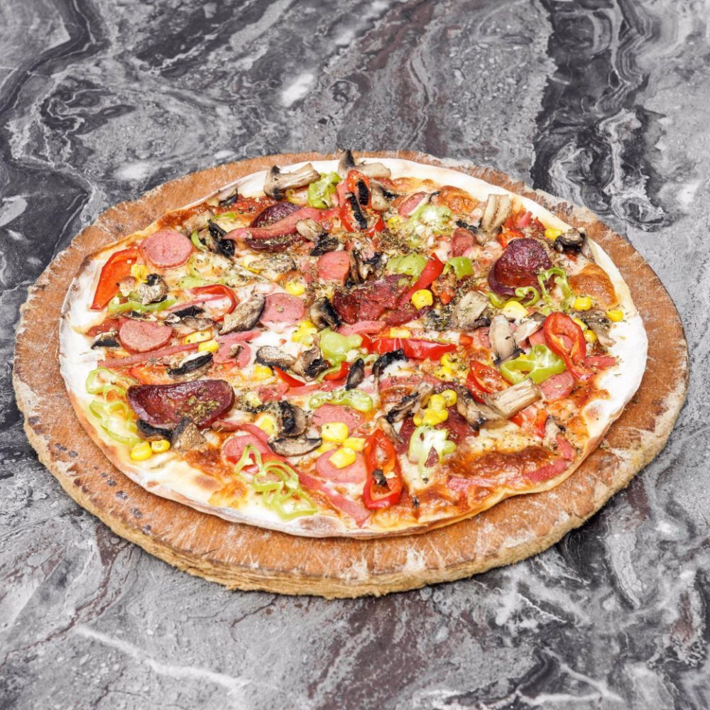 Sucuk Sever Pizza (28 cm.)
