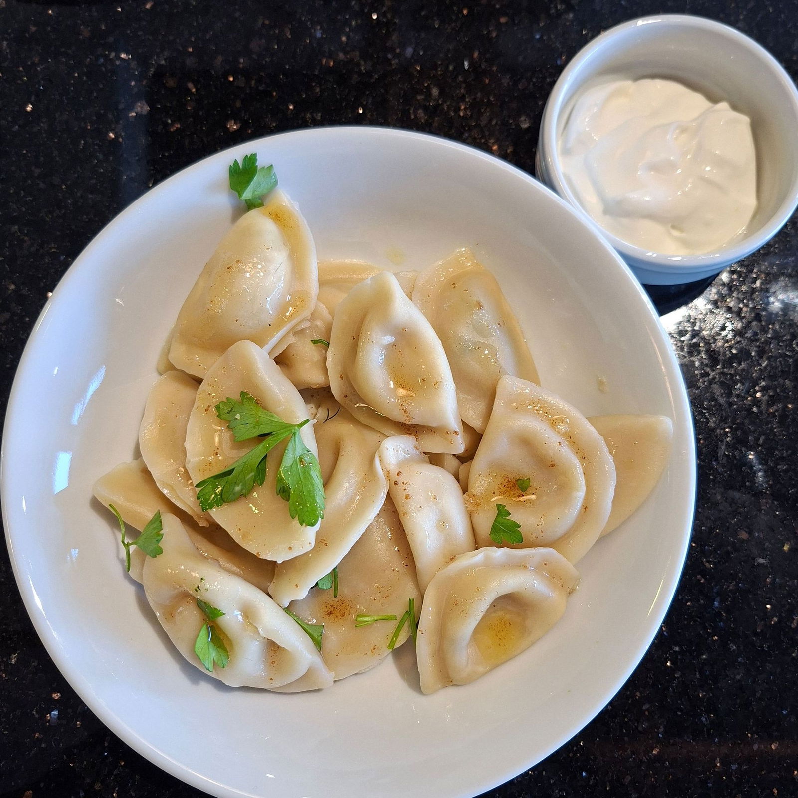 Mantarlı Patatesli Mantı | Potato & Mushroom Dumplings | Вареники с картошкой и грибами