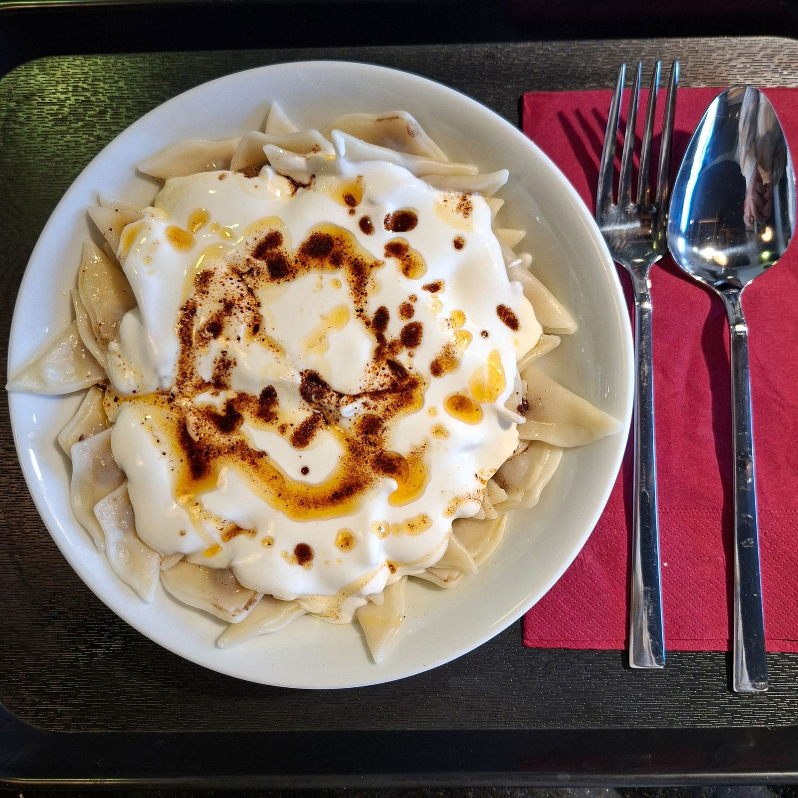 Dana Etli Muska Mantı | Turkish Beef Manti Triangle | Турецкие манты Треугольники