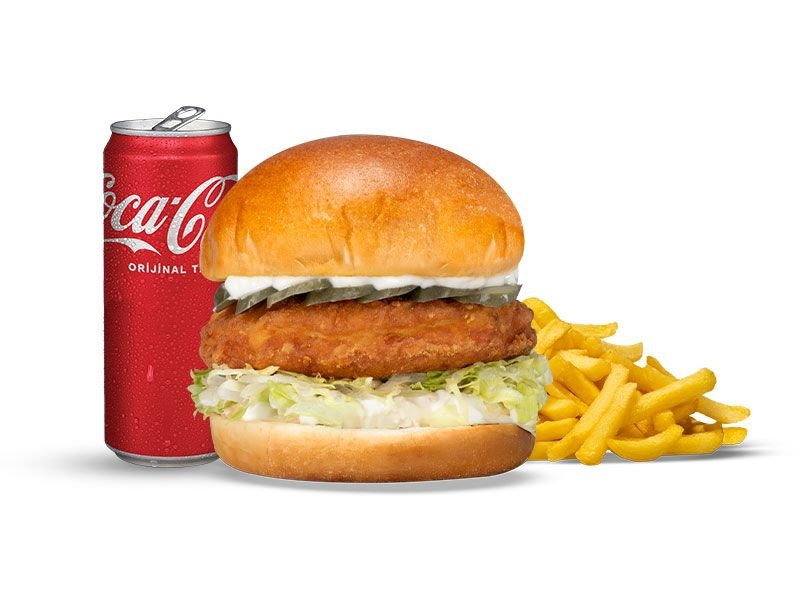 Chicken Burger Menü