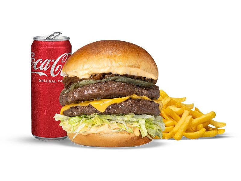 Joker Double Burger Menü