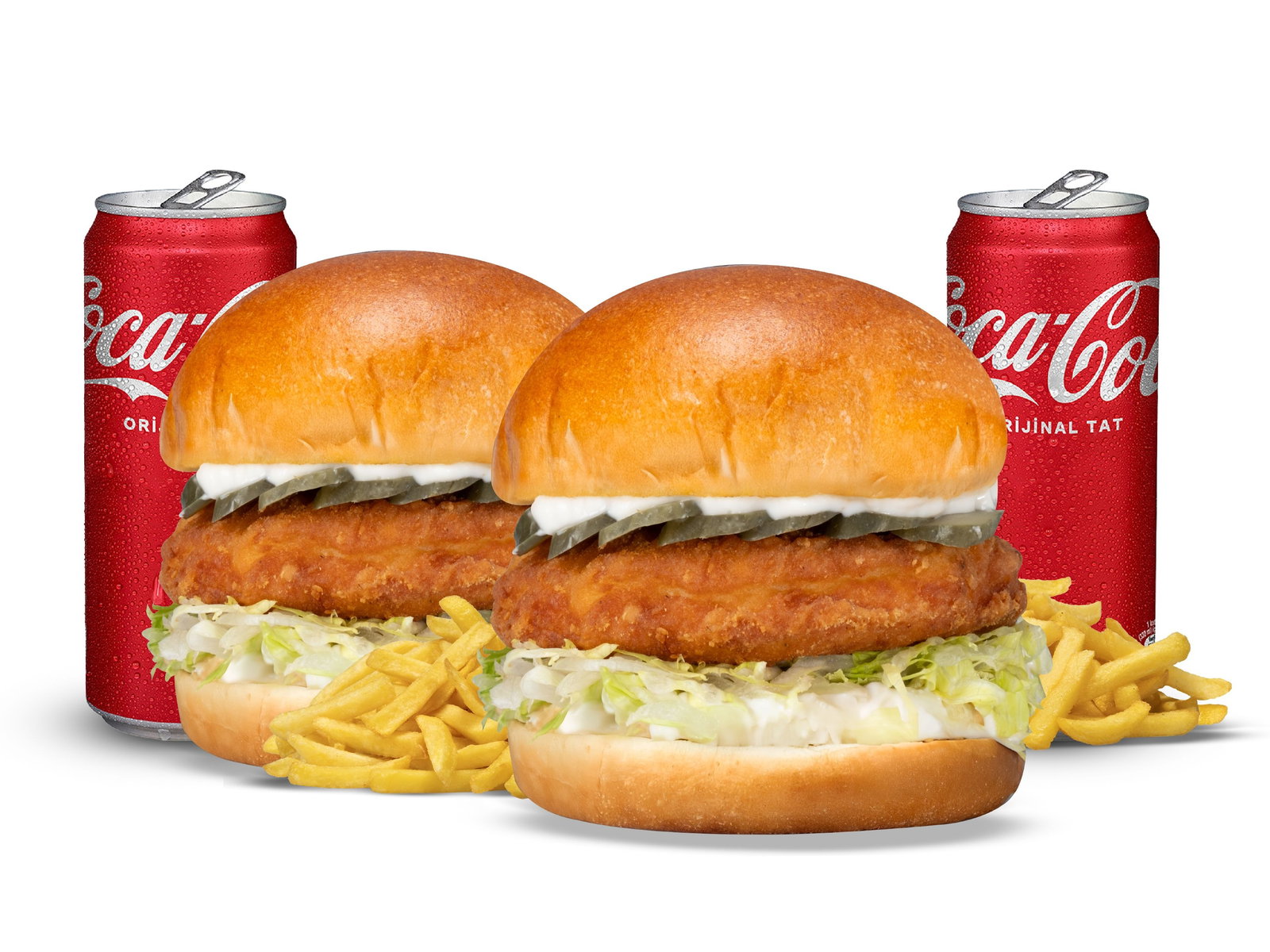 2'li Chicken Burger Menü