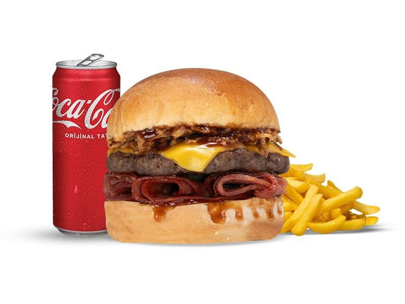 Joker Smoky BBQ Burger Menü