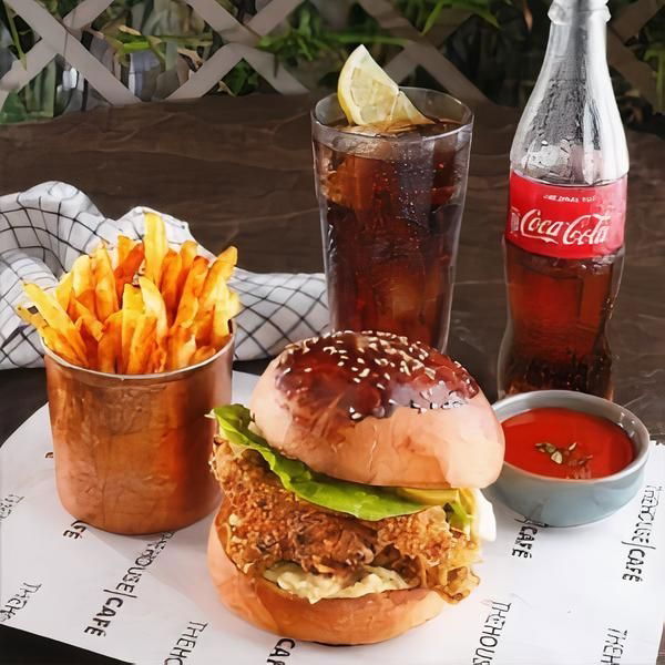 Çıtır Tavuk Burger Menü