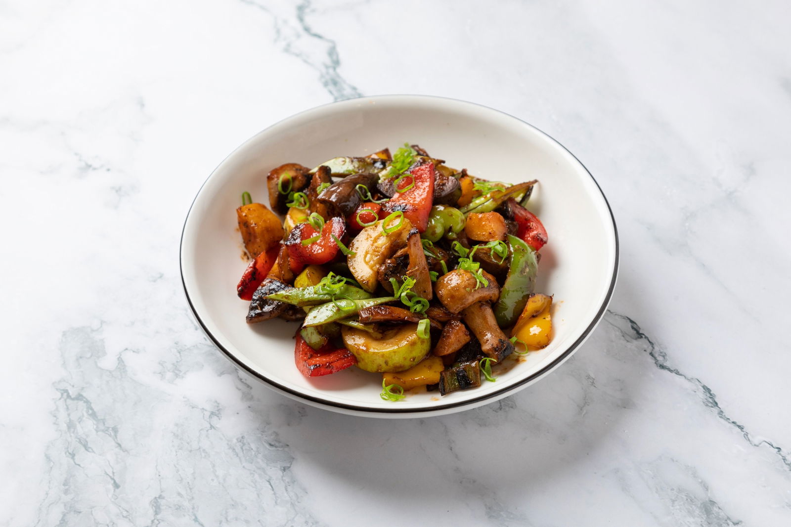 Kajun Baharatlı Sote Mevsim Sebzeler