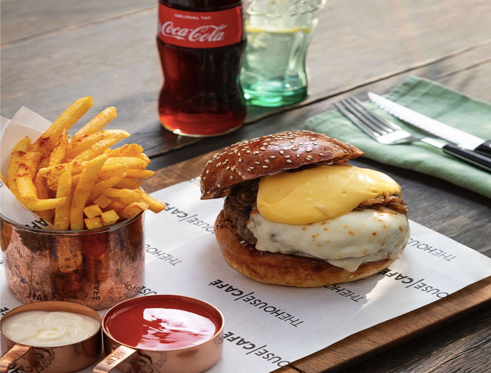 The House Burger Menü