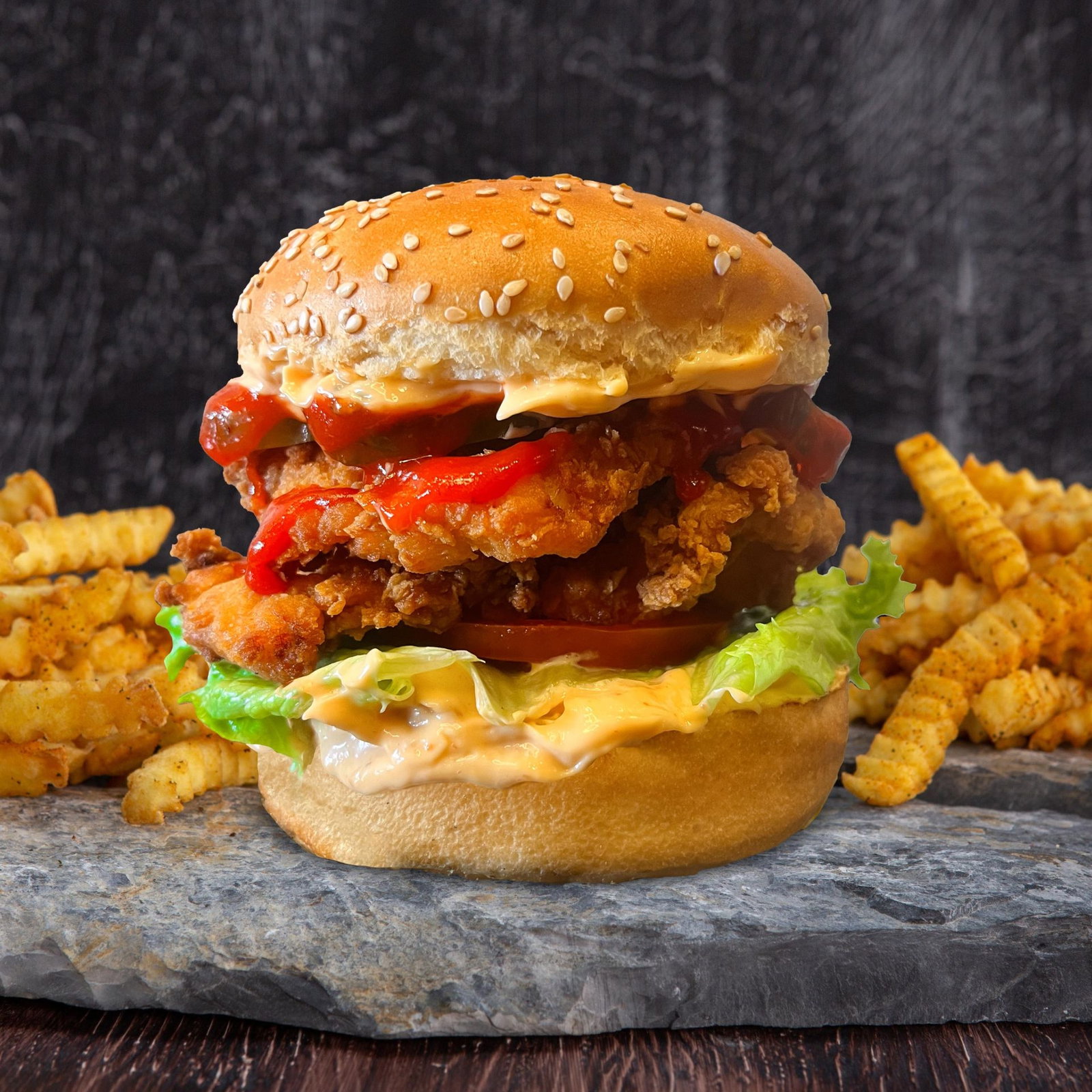 Ohannes Crispy Chicken Burger