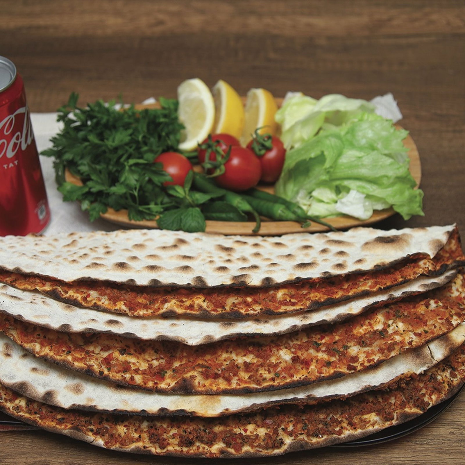 3'lü Lahmacun Menü