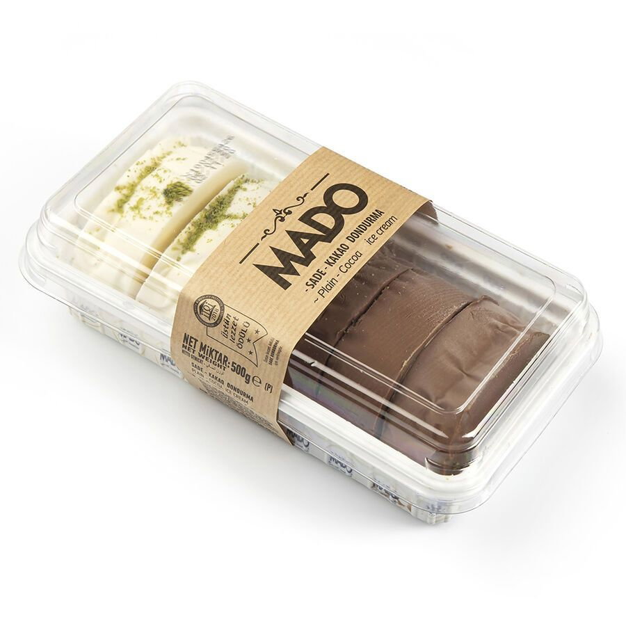Sade & Çikolatalı Dondurma (500 gr.)