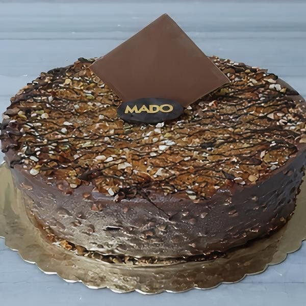 Krokanlı Karamelli Pasta (No: 1)