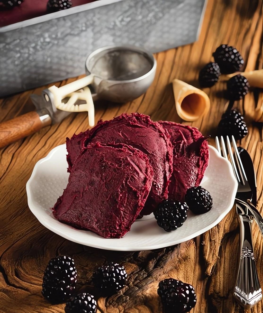 Karadutlu Şekersiz Dondurma (500 gr.)