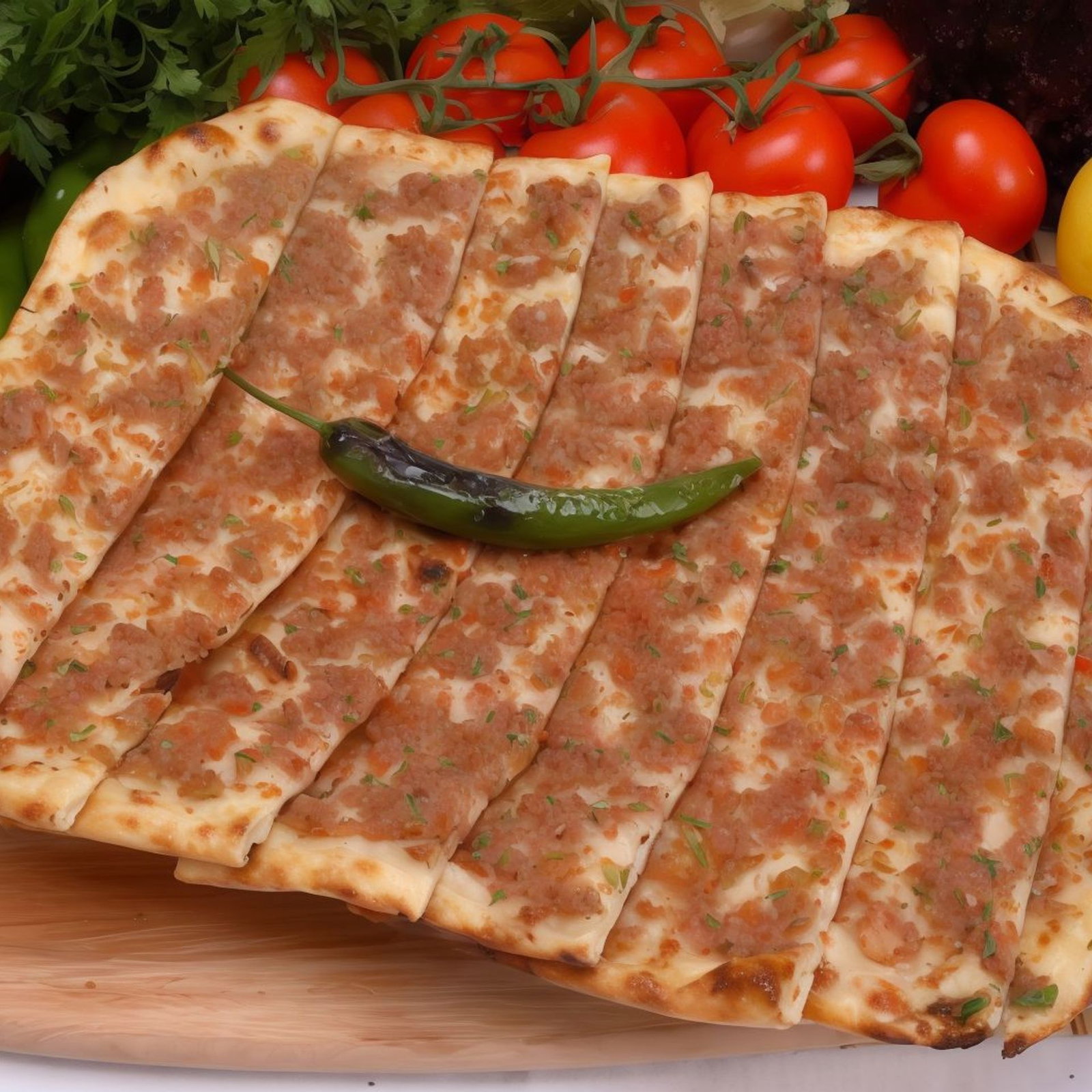 Kıymalı Pide Menü