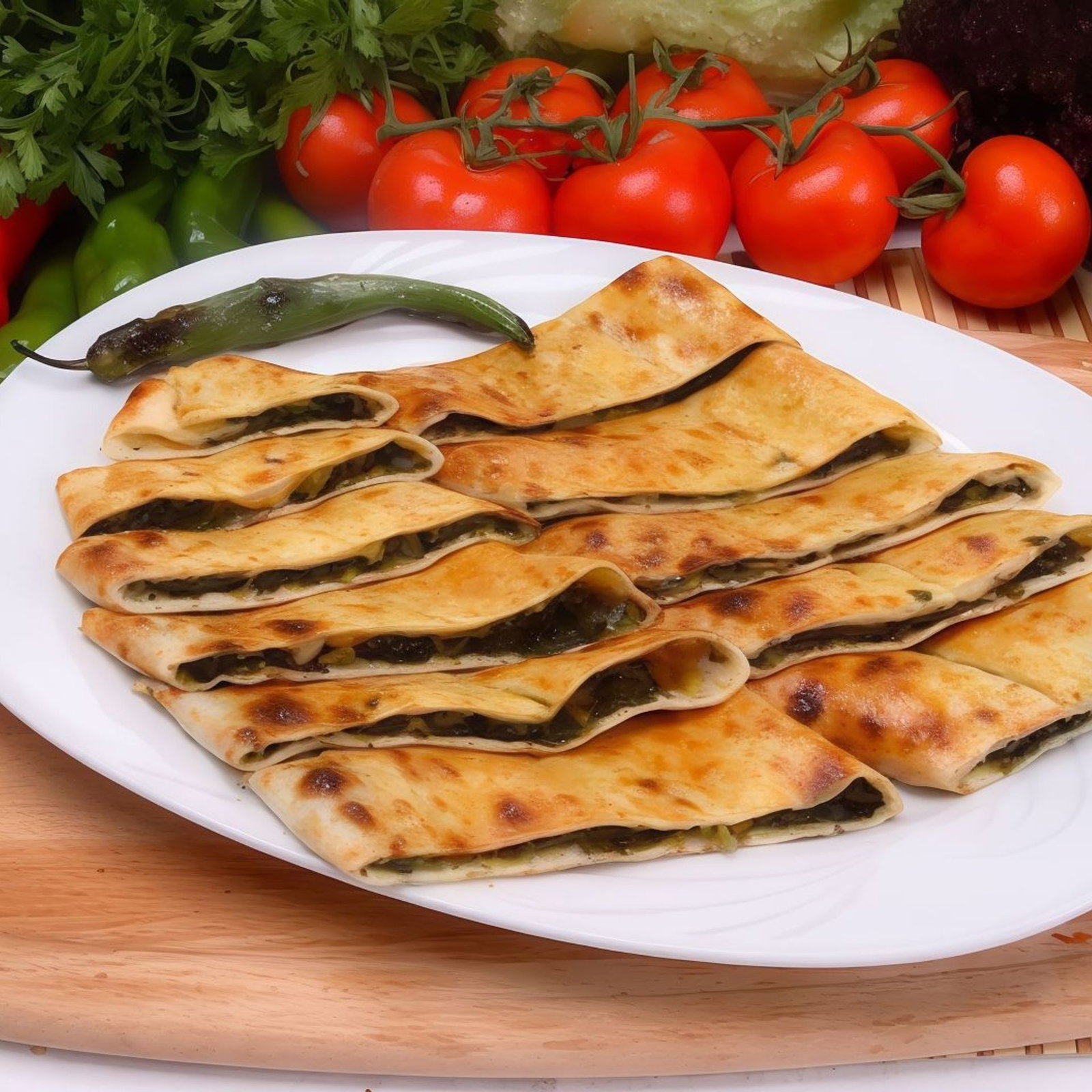 Ispanaklı Kaşarlı Pide (Kapalı)