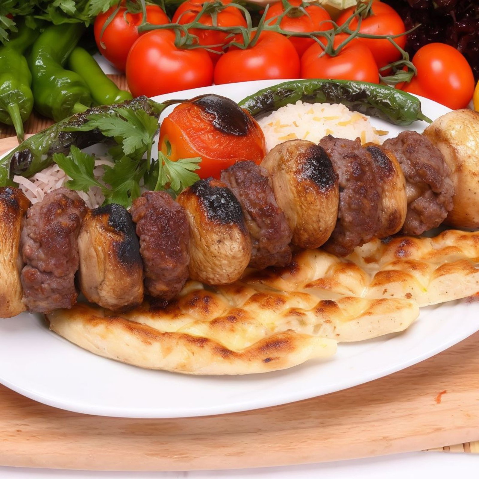 Mantarlı Kebap