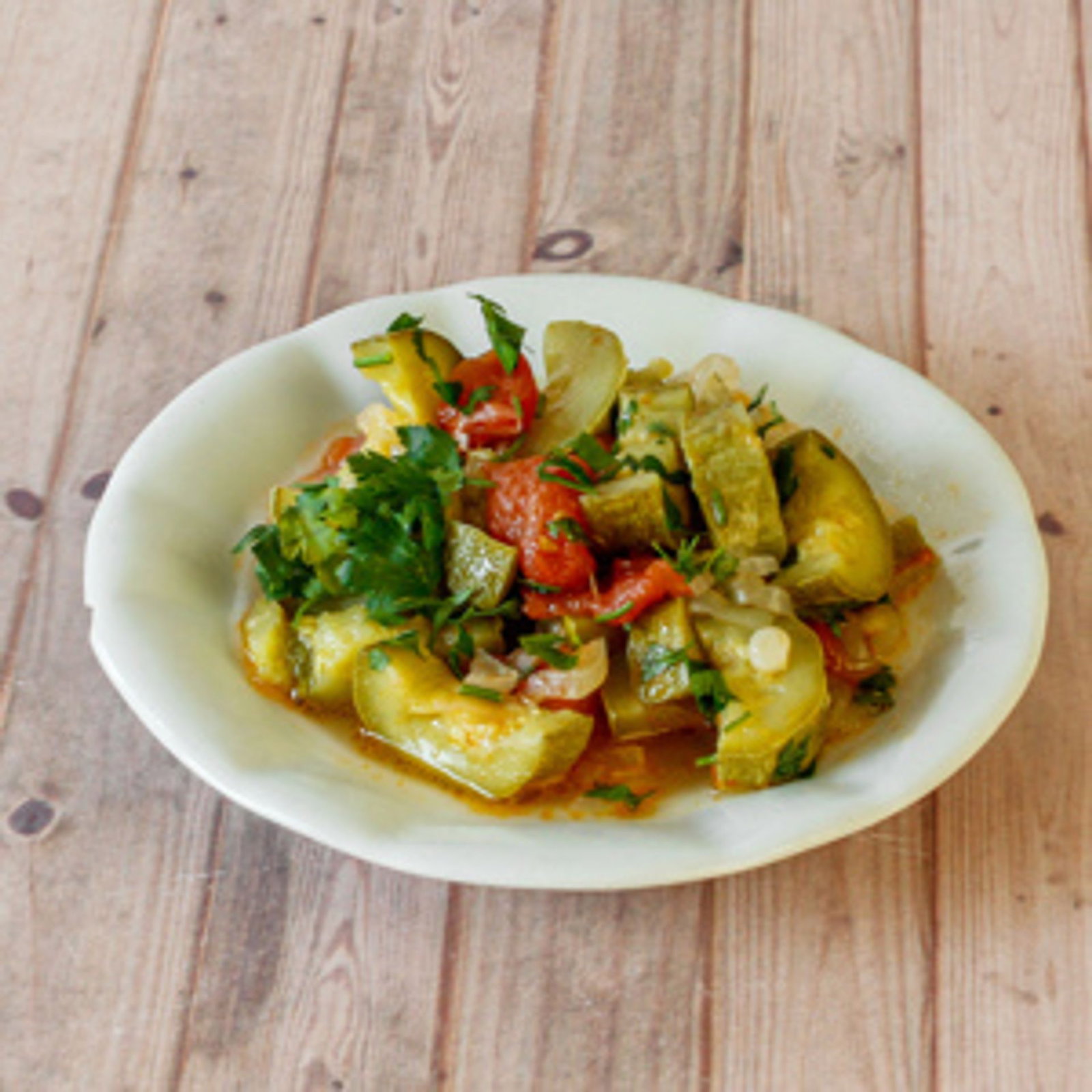 Zeytinyağlı Kabak Kavurma