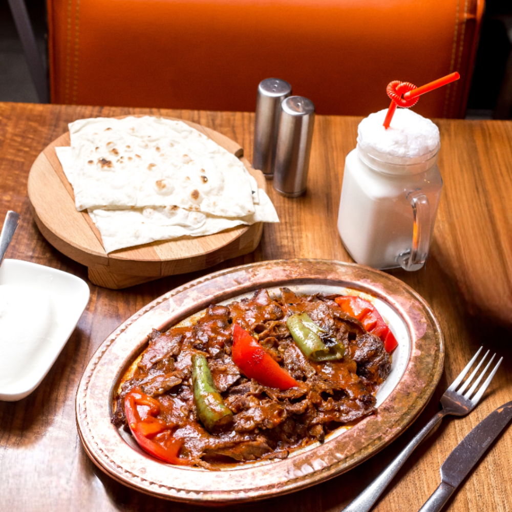 İskender (Et Dönerden) Menü