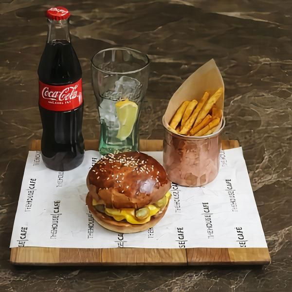 Cheeseburger Menü