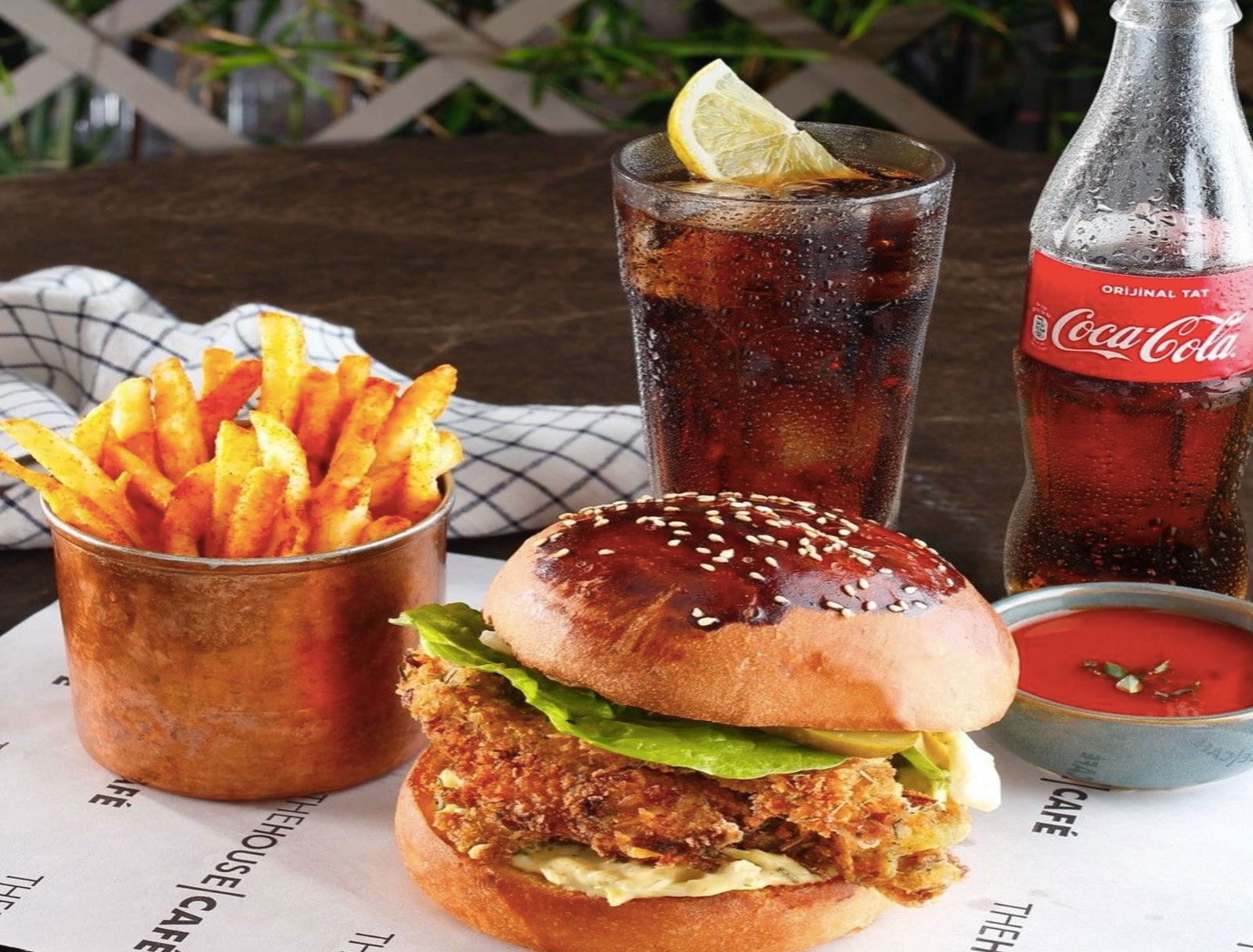 Çıtır Tavuk Burger Menü