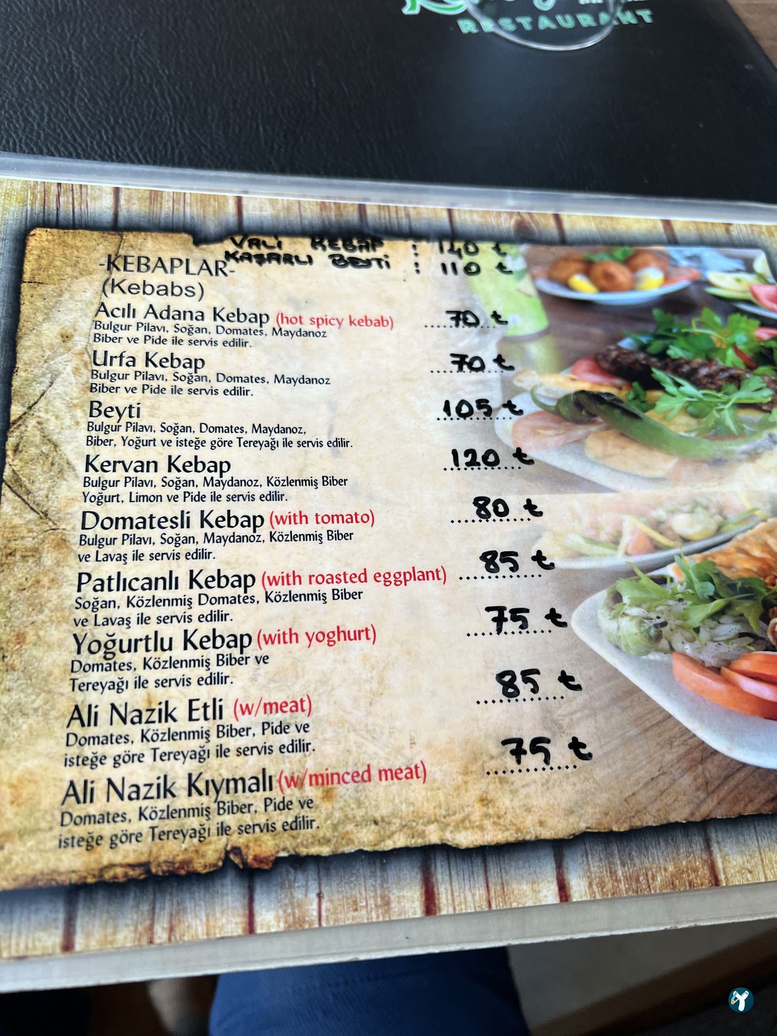 Kervan Restaurant Kınıklı