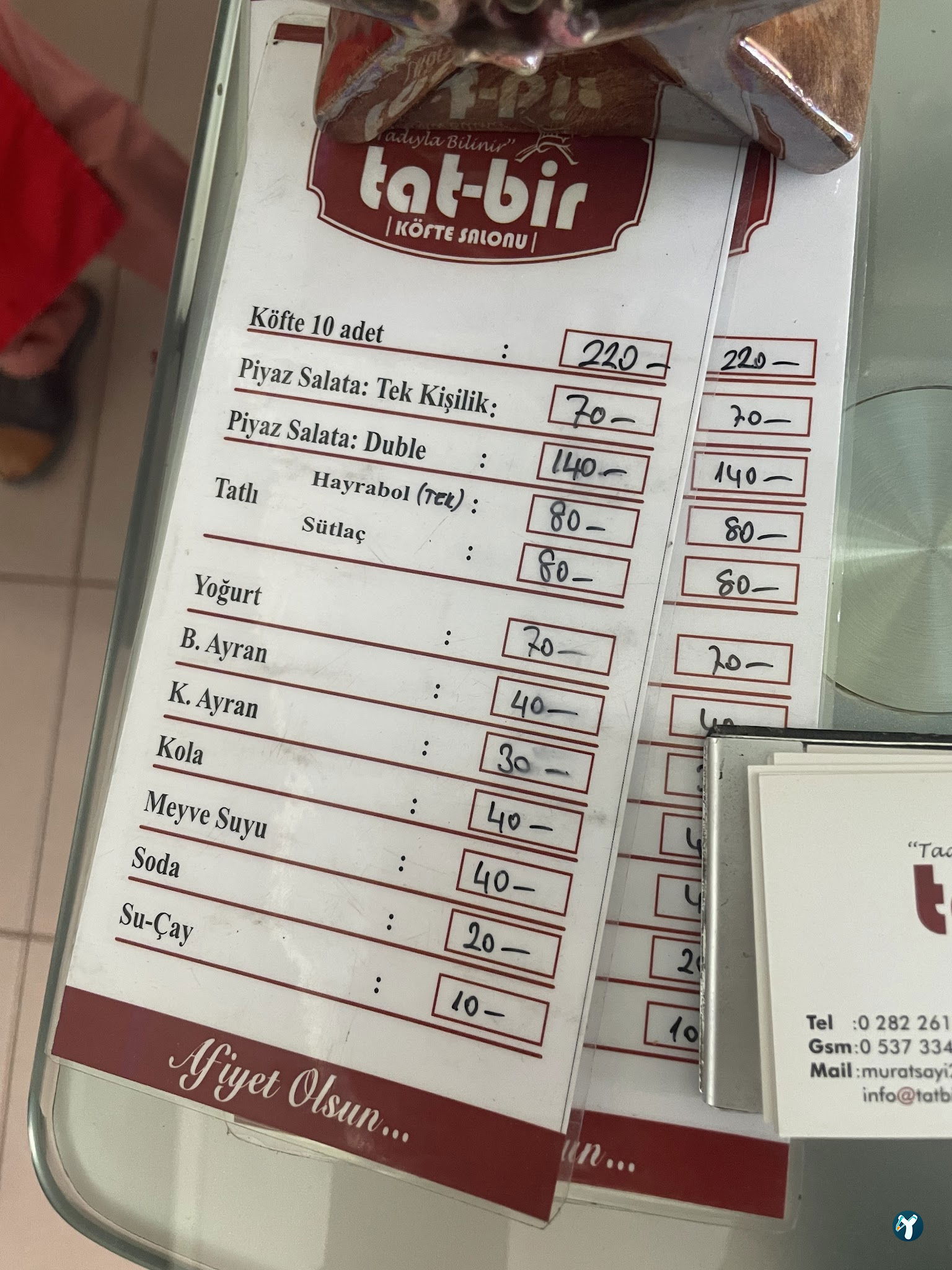 Tat Bir Kofte Salonu