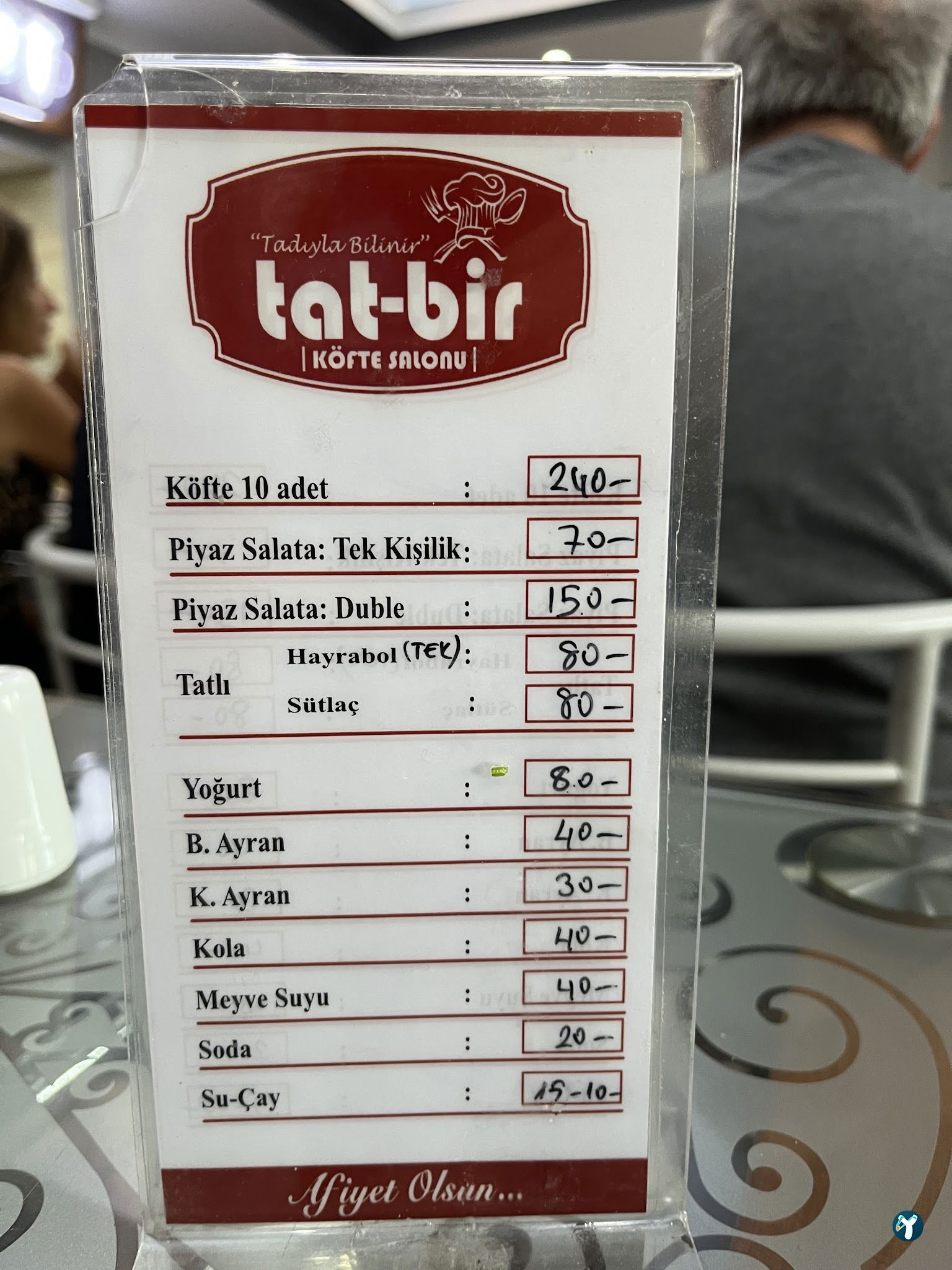 Tat Bir Kofte Salonu