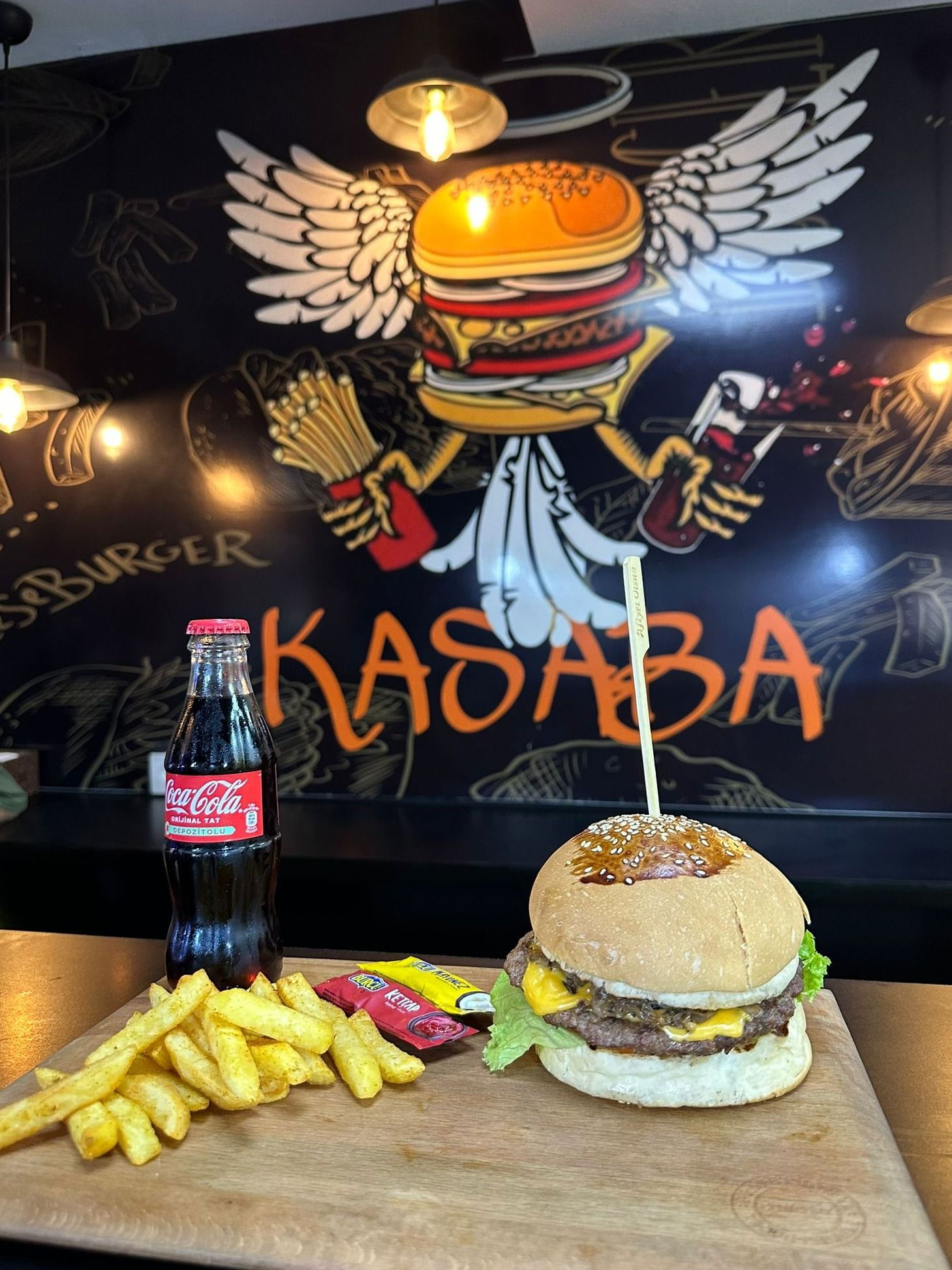 Kasaba Special Burger Menü