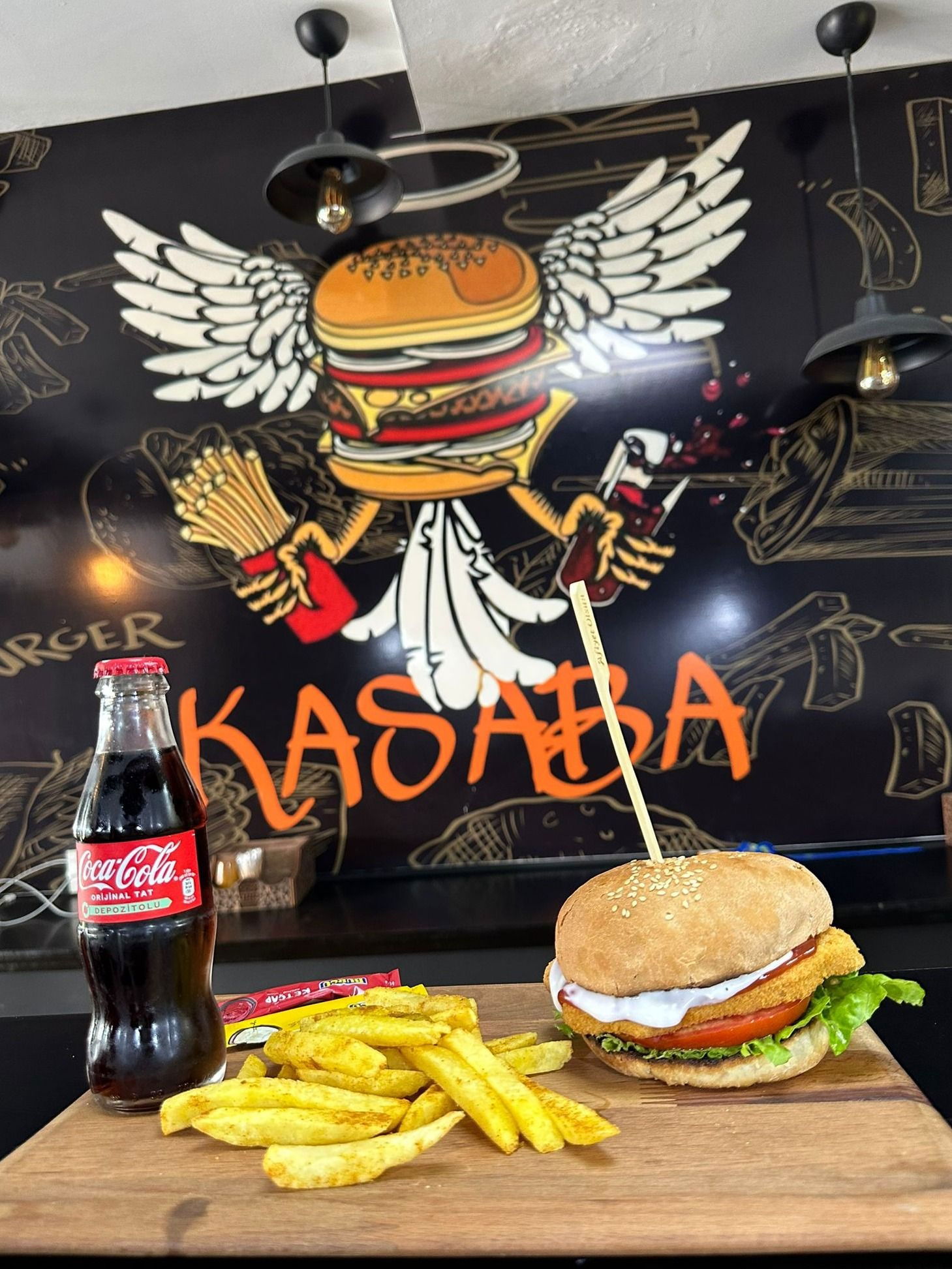 Tavuk Burger Menü