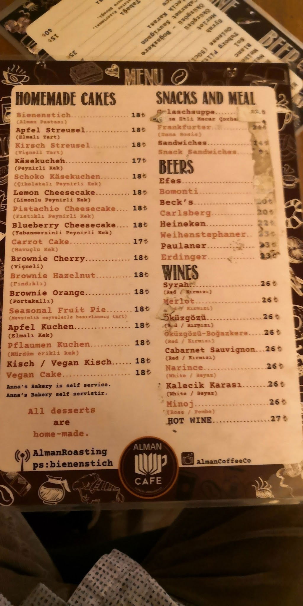 Alman Cafe Valikonağı