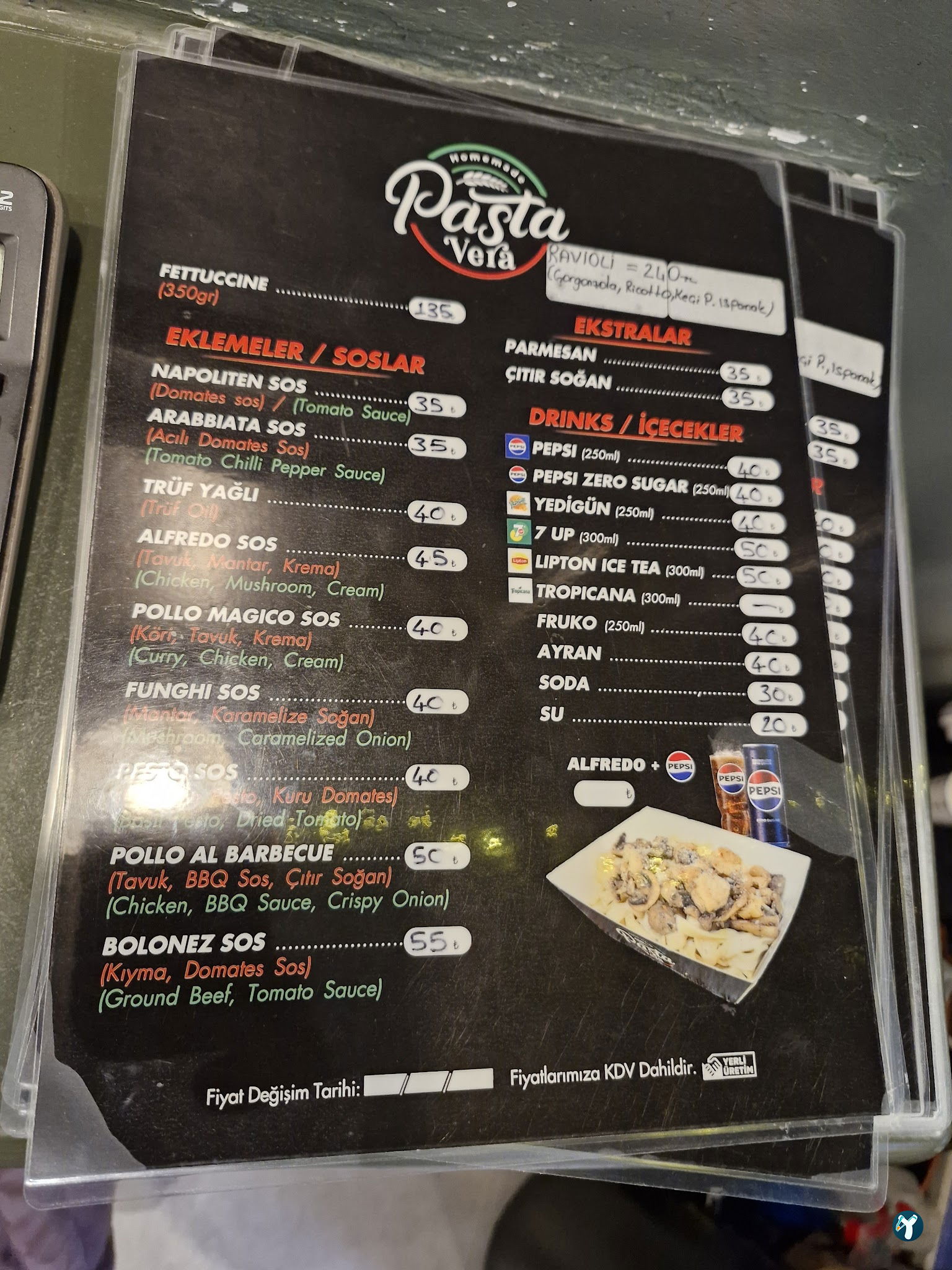 Pasta Vera Beşiktaş