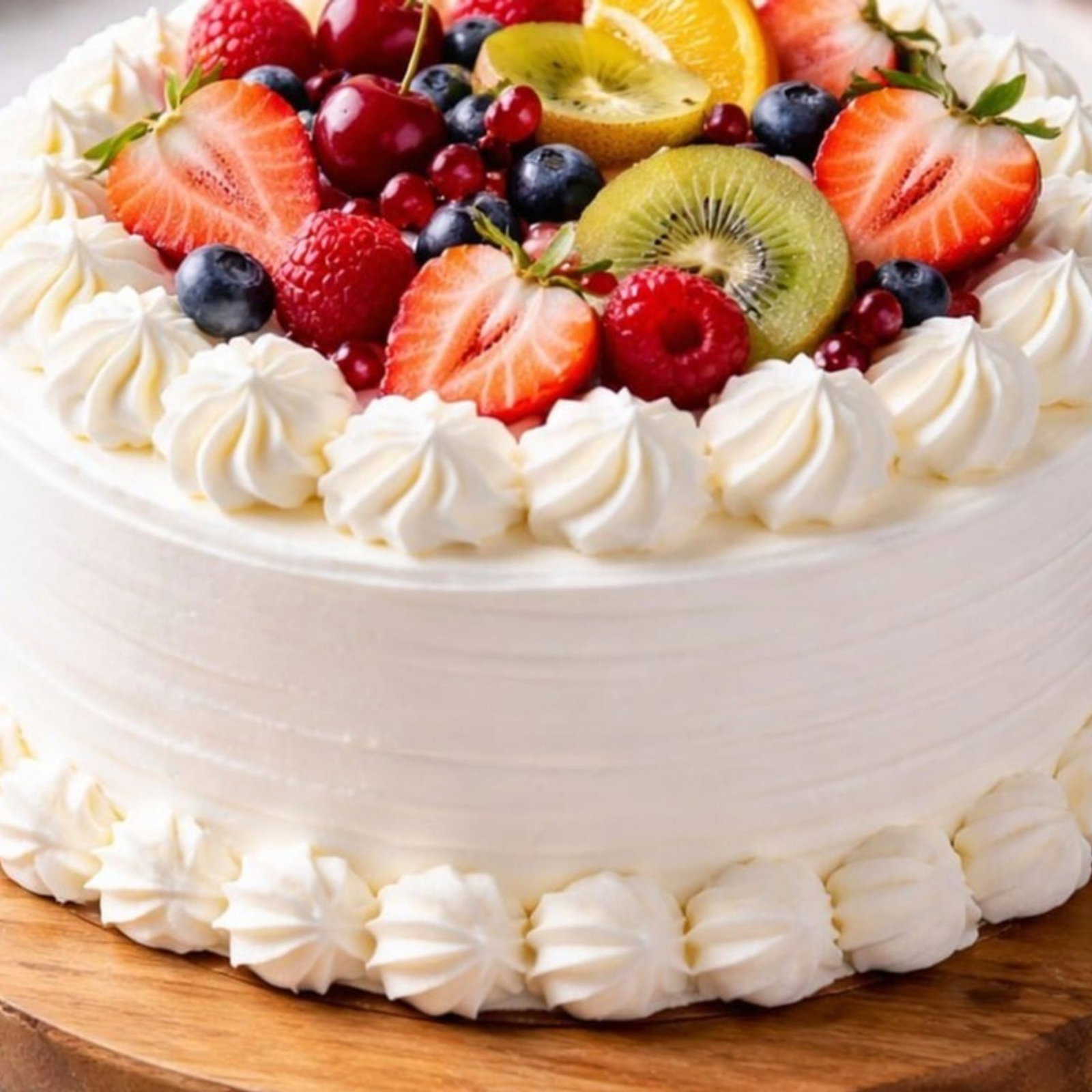 Meyveli Pasta-1 (4-6 Kişilik)