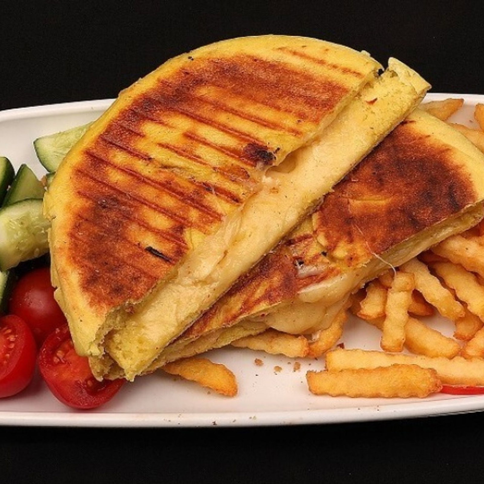 Kaşarlı Bazlama Tost