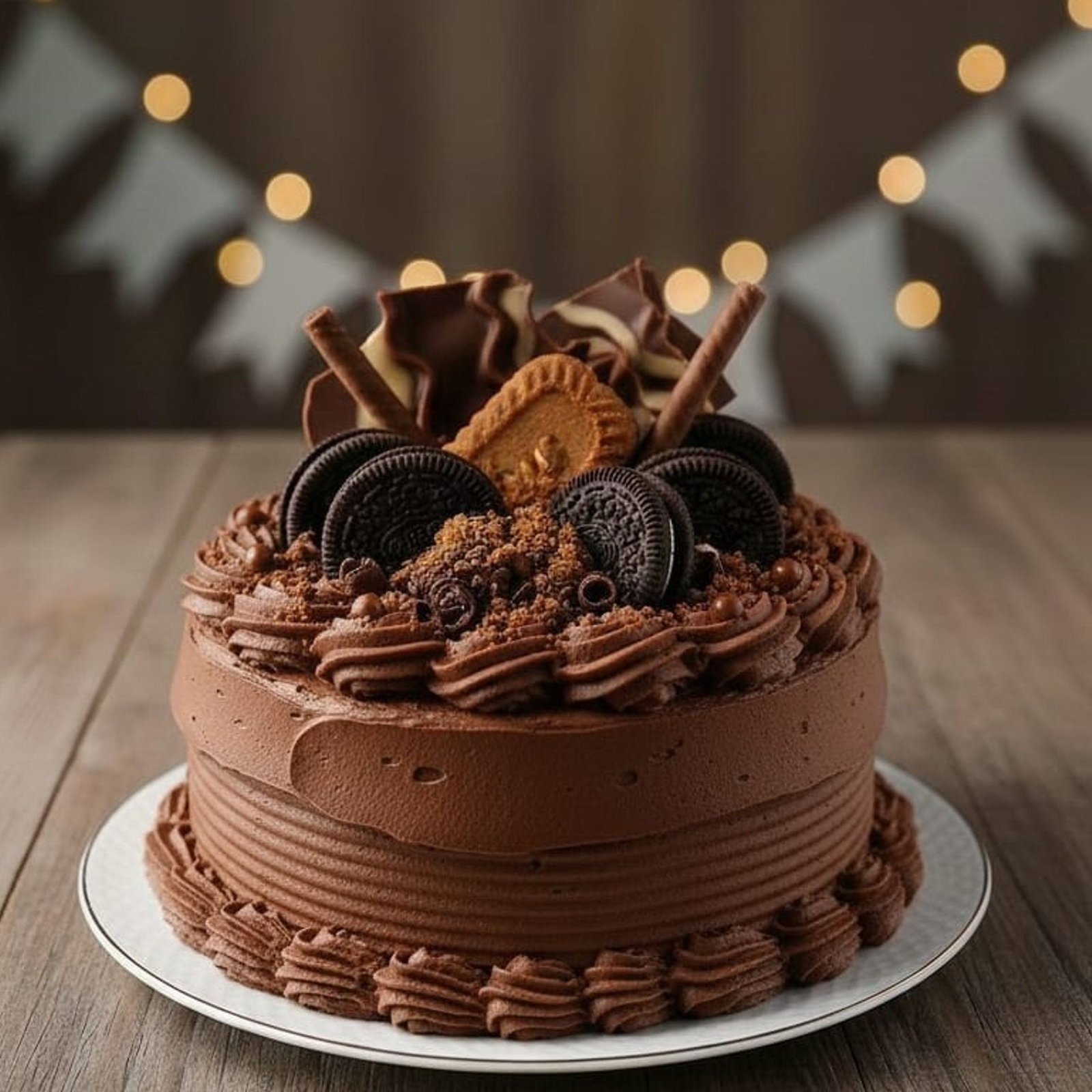 Çikolatalı Pasta-2 (6-8 Kişilik)