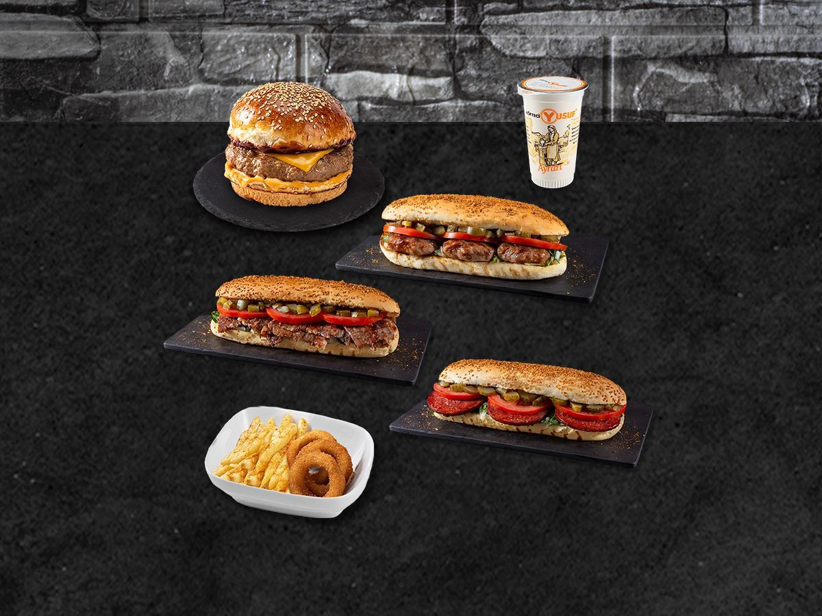 Hoşgeldin Menüsü Ekmek Arası Yarım Porsiyon