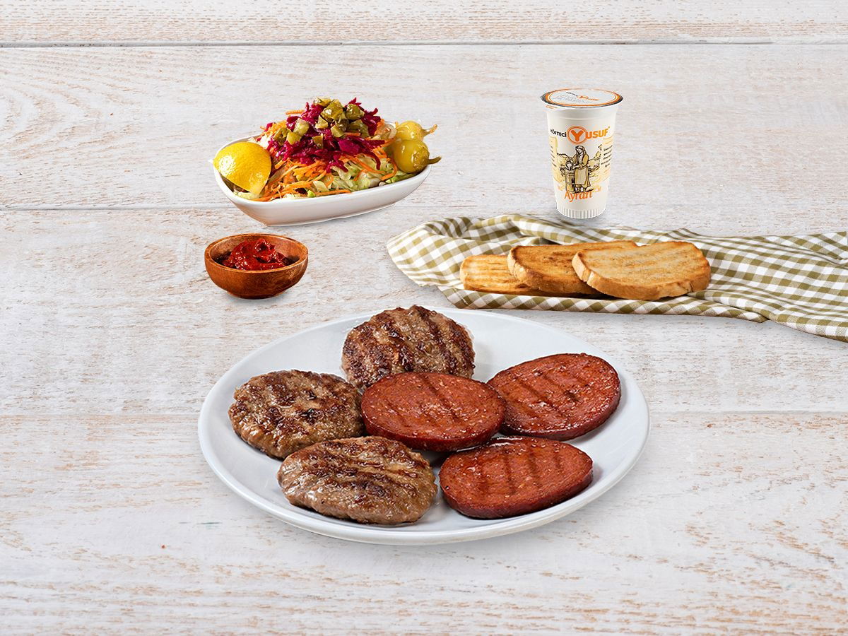 Köfte & Sucuk Karışık Menü (200 gr.)