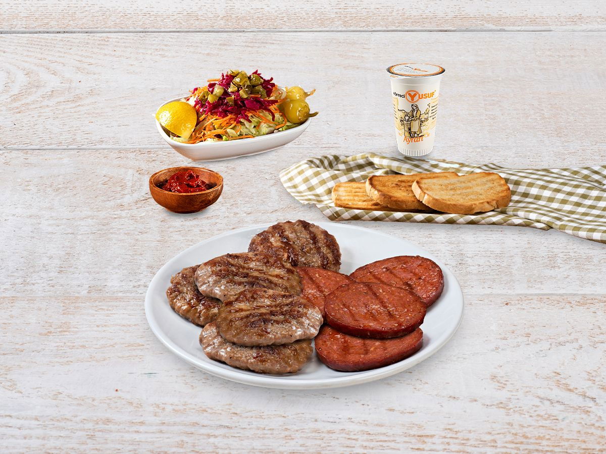 Köfte & Sucuk Karışık Menü (300 gr.)