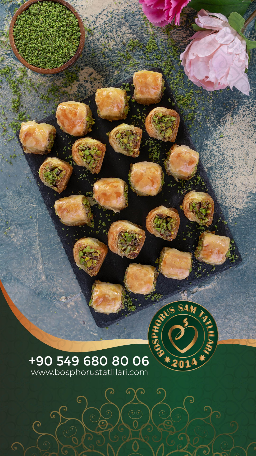 Bosphorus Damascus Desserts