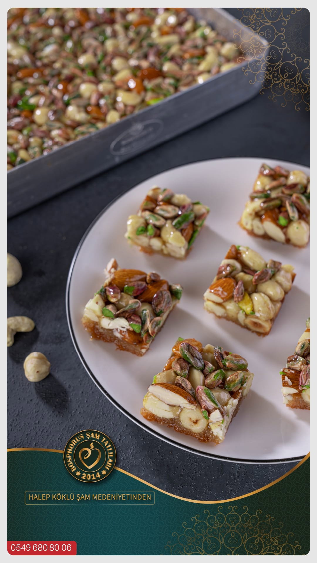 Bosphorus Damascus Desserts