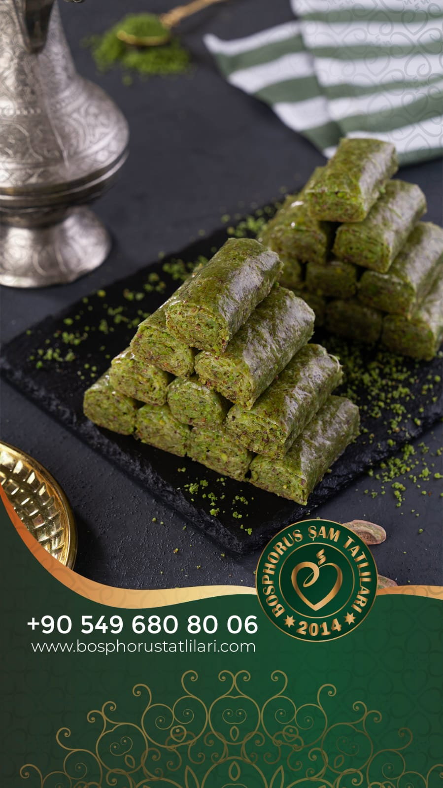 Bosphorus Damascus Desserts