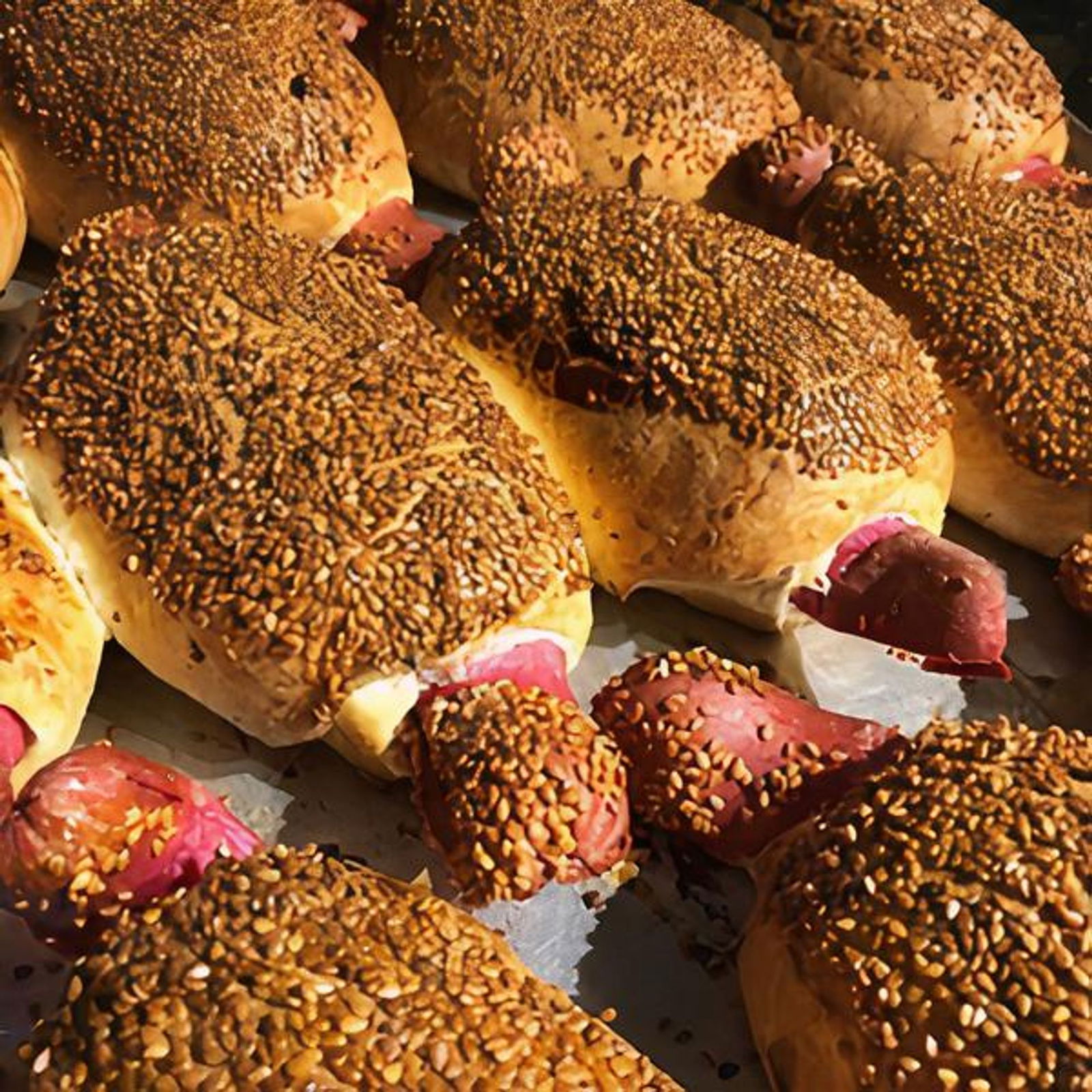 Sosisli Kaşarlı Açma