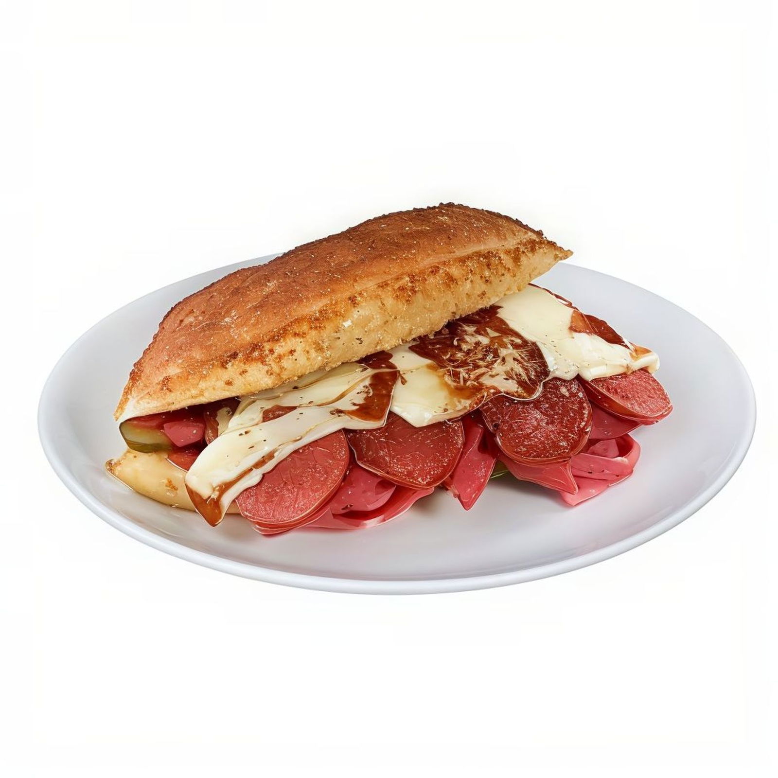 Sucuklu Sayaslı Kumru Sandviç