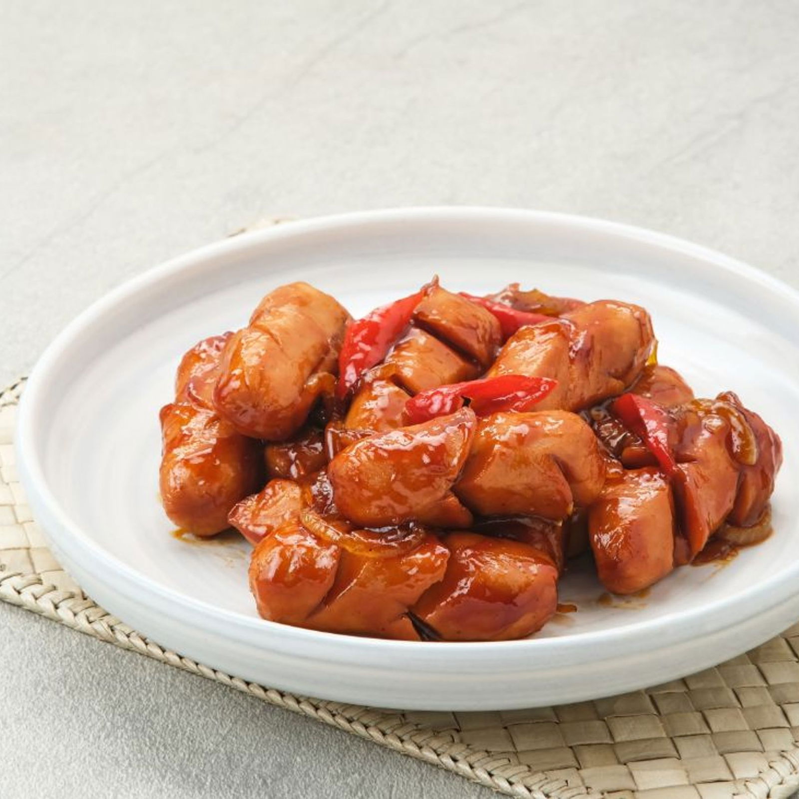 Cheddar Peynirli Sosis Tava