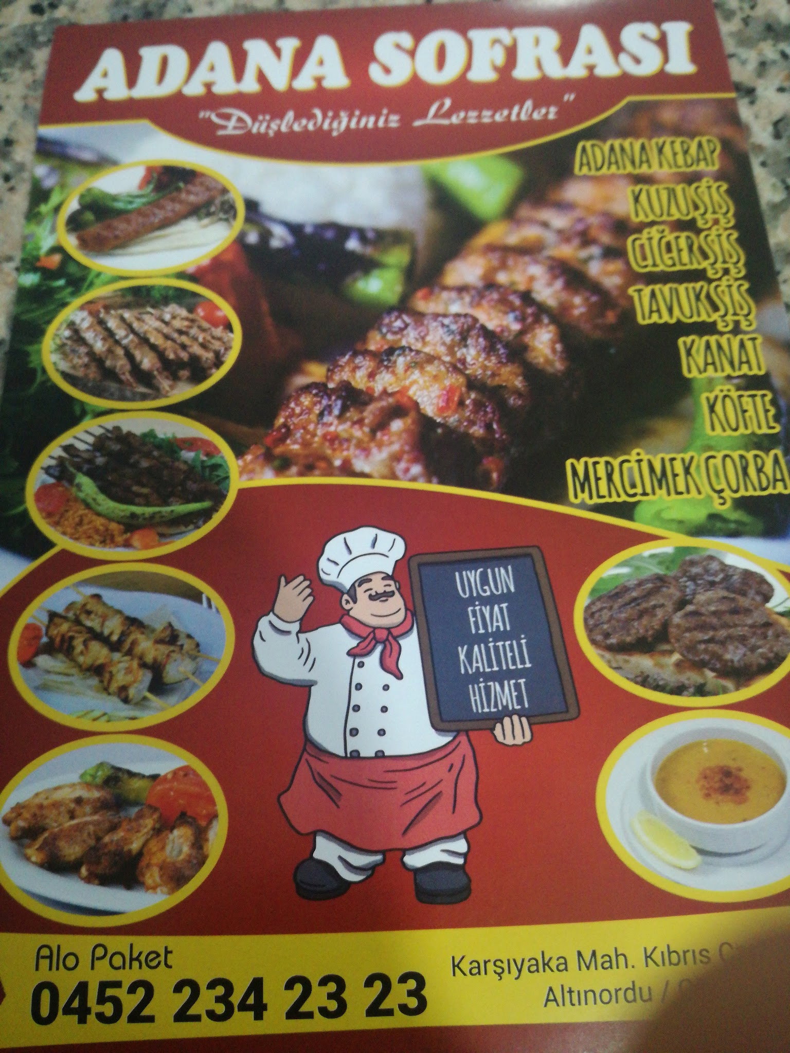 Ordu Adana Dürümcüsü