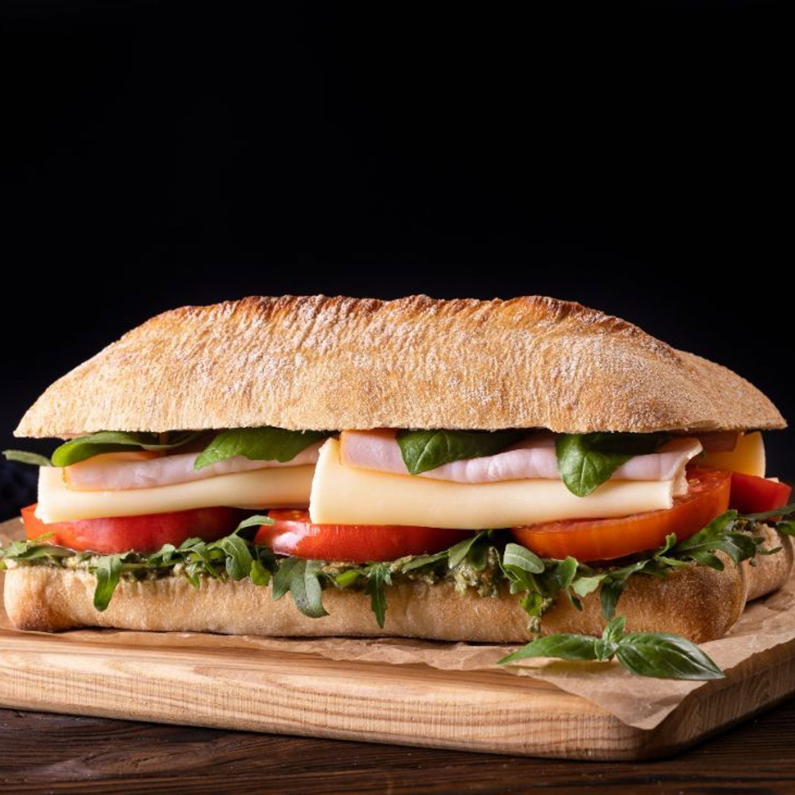 Kaşarlı Salamlı Sandviç