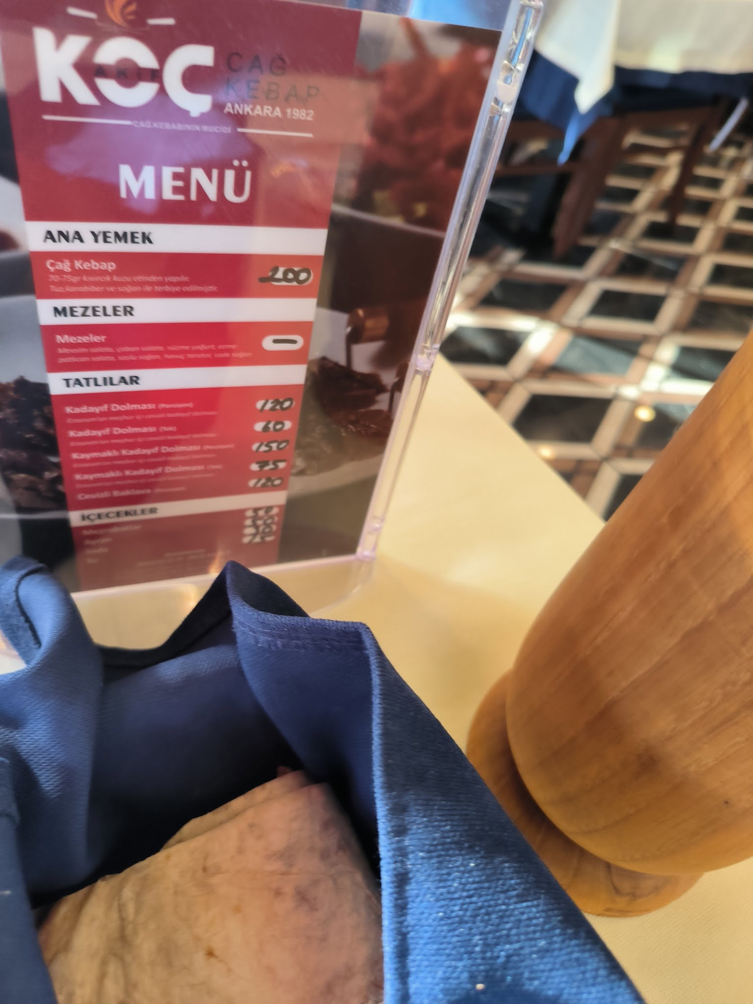 Koç Cağ Kebap Ankara Mustafa Kemal- Cağ Kebabı Ankara