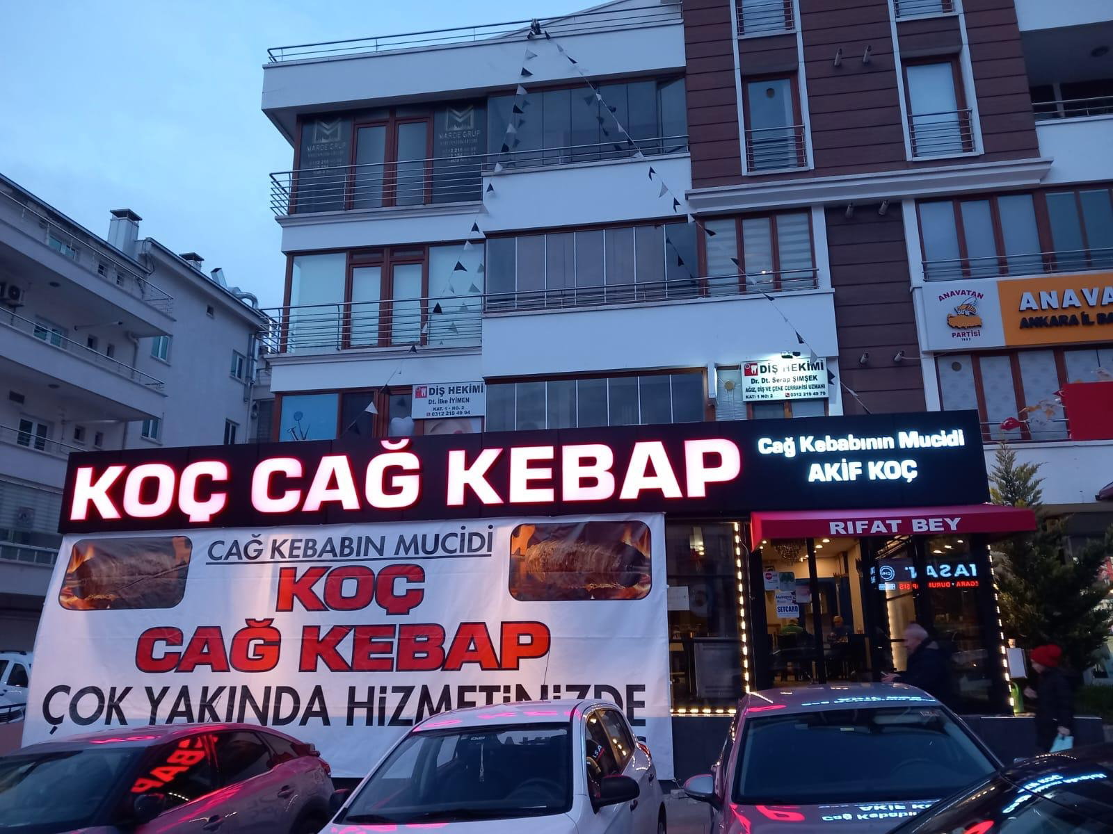 Koç Cağ Kebap Ankara Mustafa Kemal- Cağ Kebabı Ankara